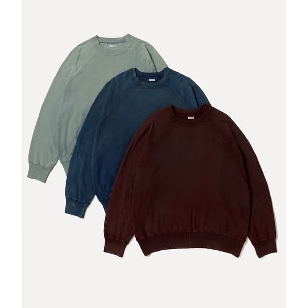 아프레쎄 빈티지 라이트 스웻 네이비3