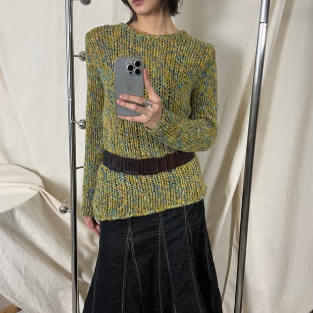 Le uibate Knit Top (Made in ITALY)