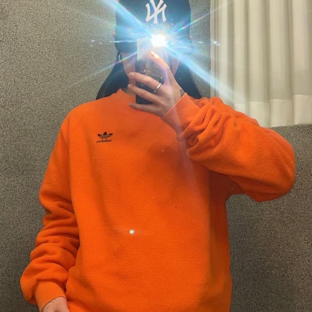 Adidas fleece sweatshirt