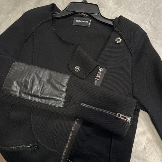 자딕앤볼테르 울 스웨터 자켓 s