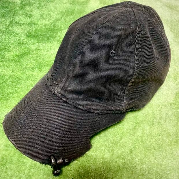 (59L) 발렌시아가 피어싱 볼캡