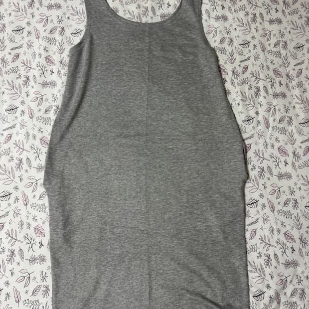 BALLOON FIT SLEEVELESS(GREY)