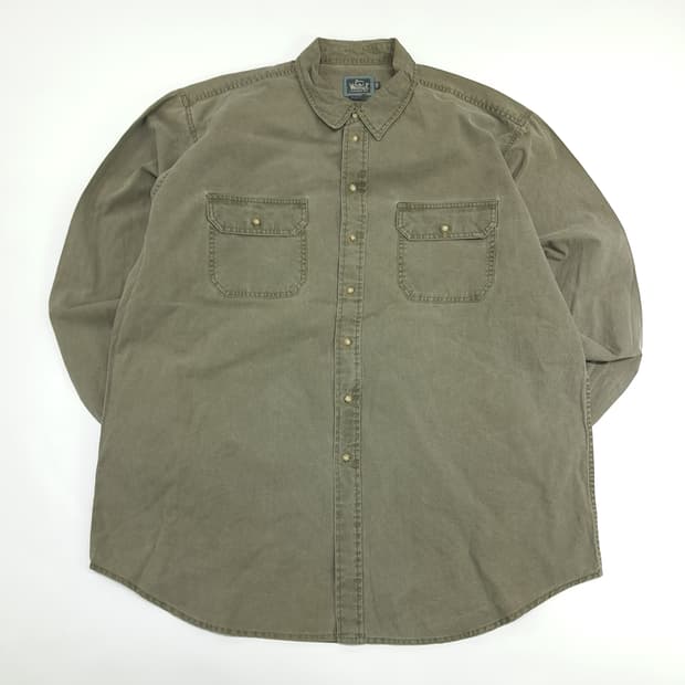 Co831 2XL 울리치 90s 아미그린 긴팔 워크셔츠