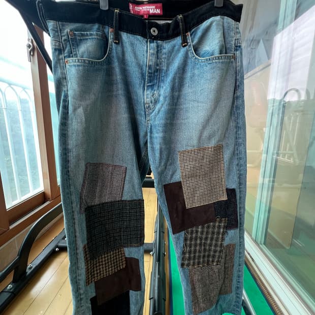 준야와타나베 꼼데가르송 리바이스 데님팬츠