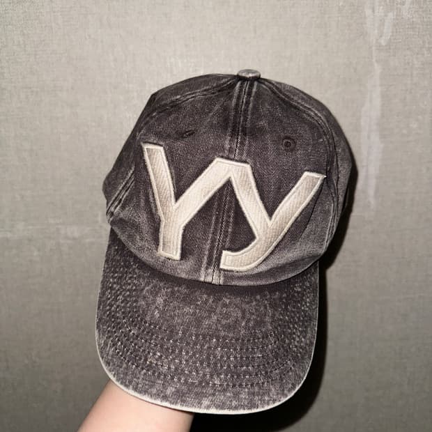 OPEN YY 코튼 볼캡 브라운