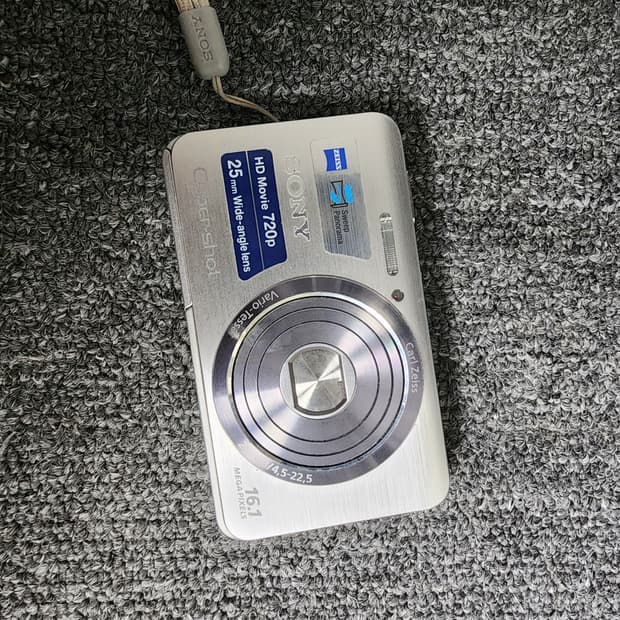 소니 사이버샷 DSC-W550 빈티지 디카 디지털카메라