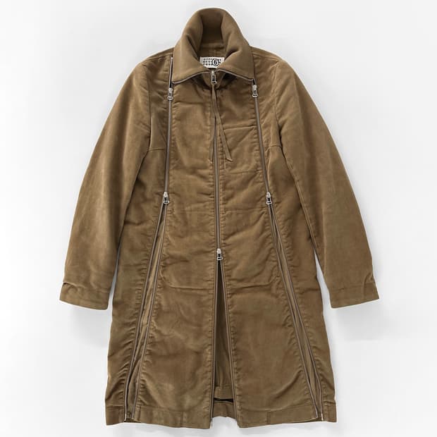 00s 메종 마틴 마르지엘라 MM6 멀티 집 코트