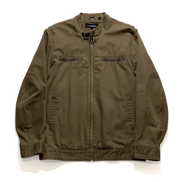 빈티지 HBT 코튼 싱글라이더 자켓 