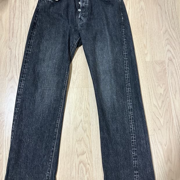 [30]슈가케인 1947 블랙 하드워시 데님