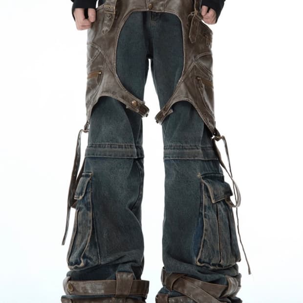 Nanostudio Heavyweight Vintage Jeans 데님