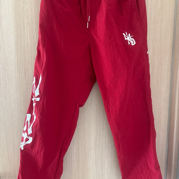 Brush NFND Logo Nylon Pants - Red