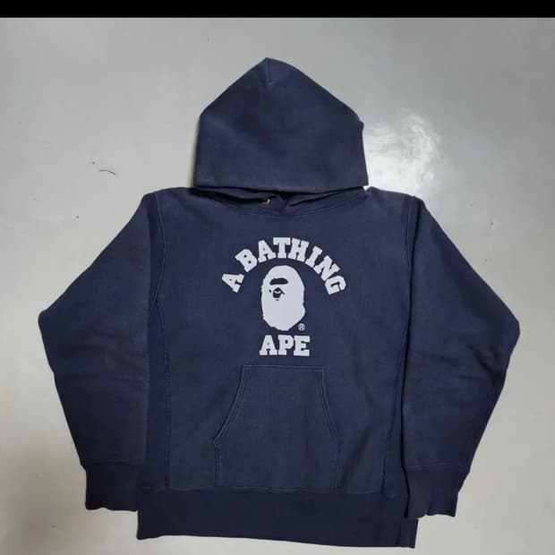 베이프 챔피온 콜라보 후드티