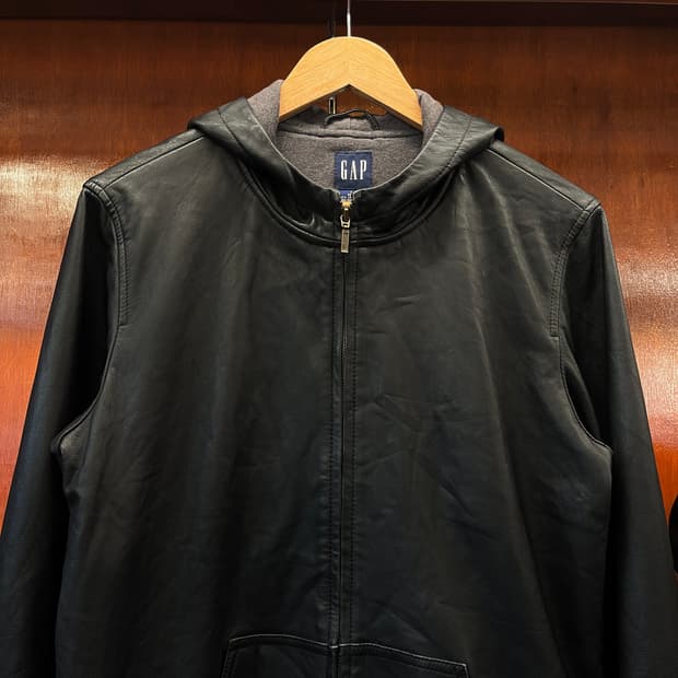 00‘s 올드갭 램스킨 후드 자켓  [ 95 ]
