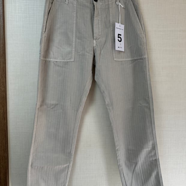 DEPARTMENT 5 / 슬림핏린넨퍼티그팬츠 / 32 / 새상품