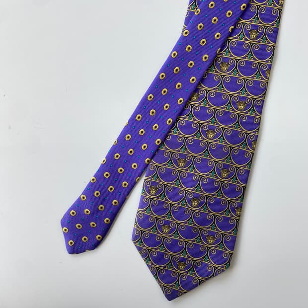 Versace 베르사체 정품 명품 모노그램 넥타이