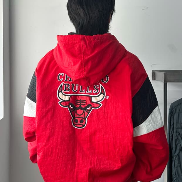 스타터 x NBA 90's 시카고 불스 아노락 점퍼