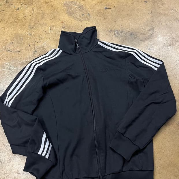 [정품/100] 아디다스 삼선 트랙탑 블랙 져지 b14