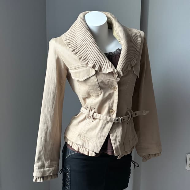 Japanese vintage turtleneck cott