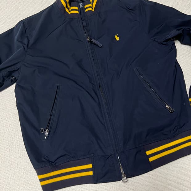 폴로 블루종 정품 가을점퍼 바람막이