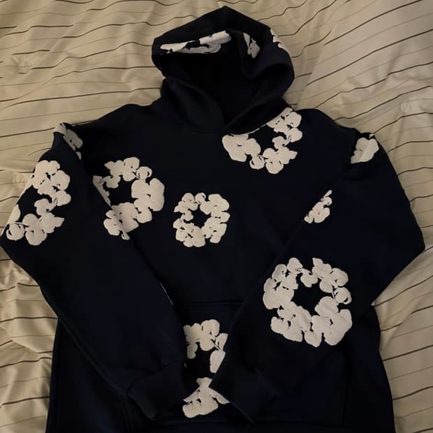 데님티어스 후드티 블랙 L