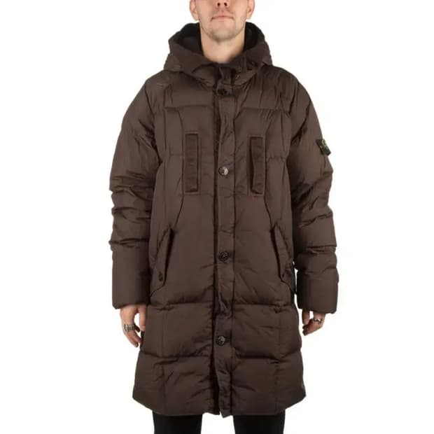 매장판)스톤아일랜드 19FW 크링클랩스 롱패딩 L