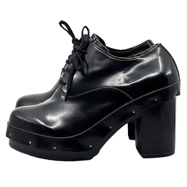 Comme des Garçons  꼼데가르송 레이스업 클로그 / 37