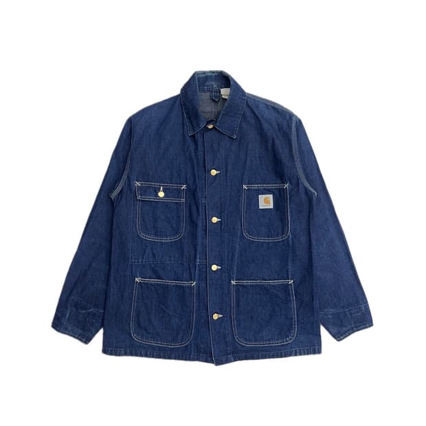 칼하트 90s 청 데님 초어 자켓 100 - 105 l - xl 정도