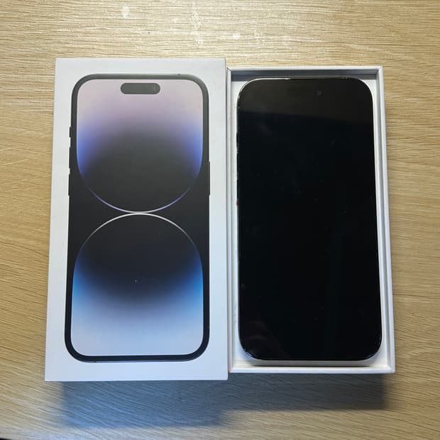 아이폰14프로 블랙 128기가