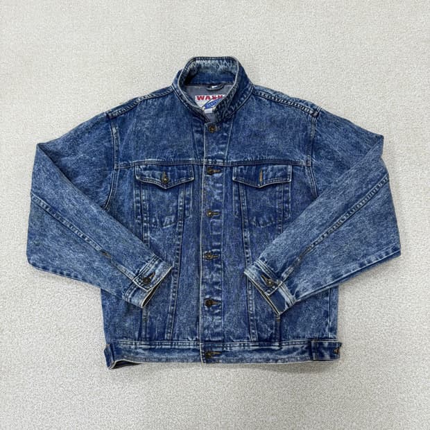 [L] 빈티지 WASH D.C. 워싱 데님자켓 0112T1
