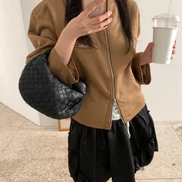 스웨이드자켓 새상품