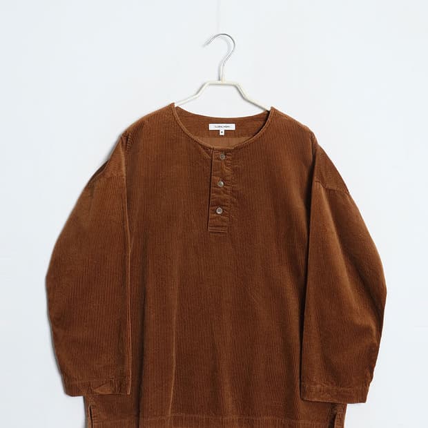 GLOBAL WORK Cord Crewneck 7부 Shirts  