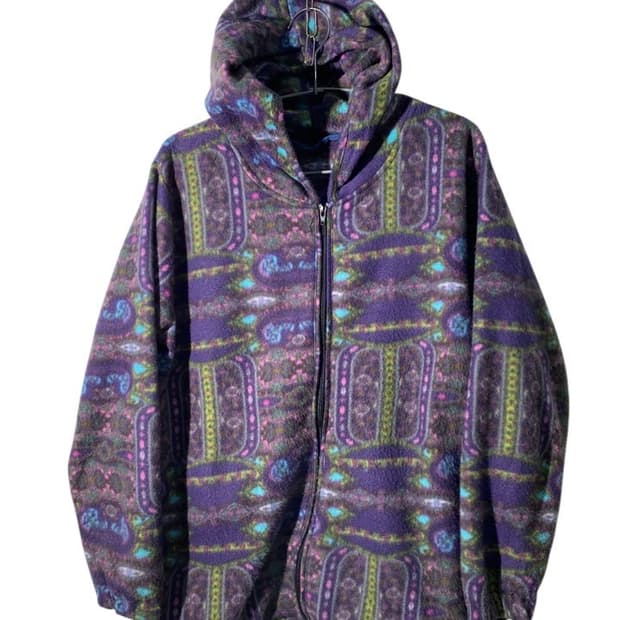 five 플리스 후드 집업