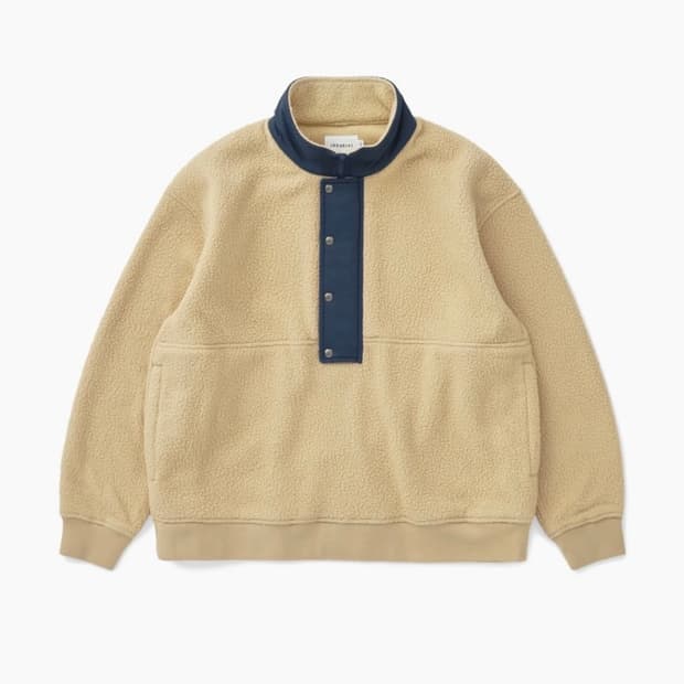 카키스 캠퍼 풀오버 크림 XL