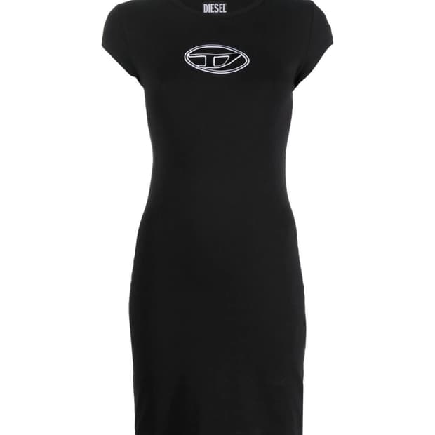디젤) 로고 미니 원피스