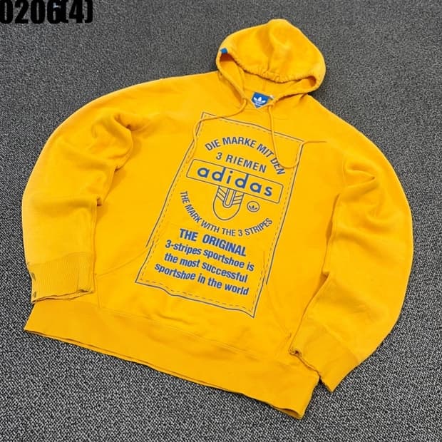 [105] 아디다스 오리지널 옐로우 후드티 0206(4)