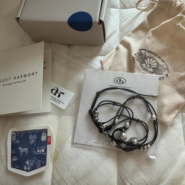 어거스트하모니 목걸이 Cowgirl String Knot Necklace