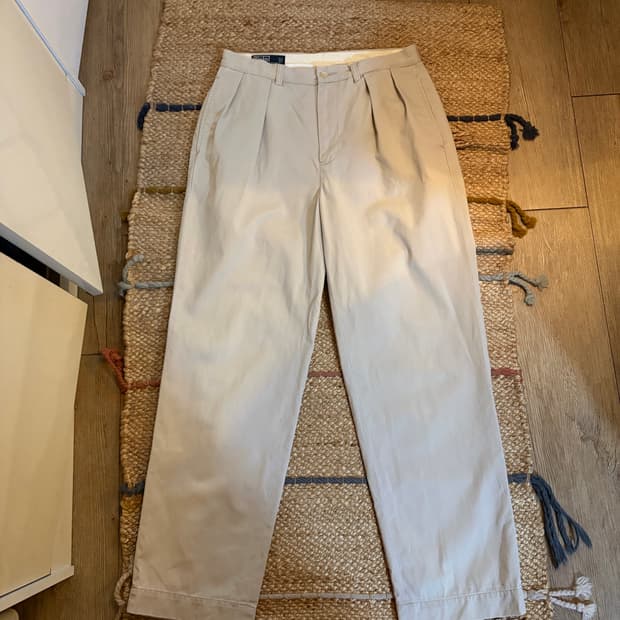 폴로 랄프 로렌 앤드류 치노 팬츠 아이보리 31/30