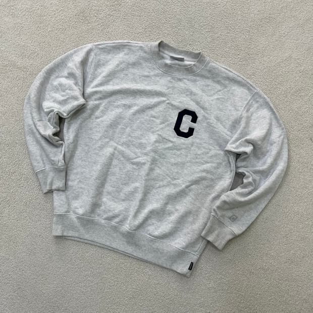 S 커버낫 스몰로고 맨투맨 0414M