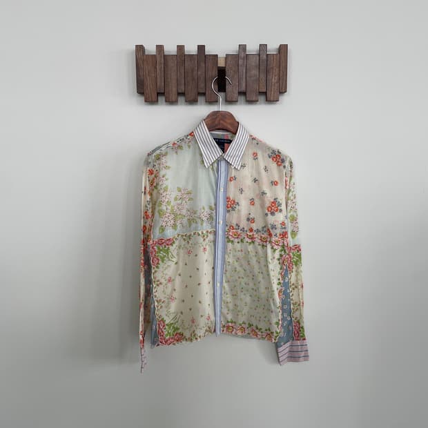 폴로 랄프로렌 패치워크 셔츠