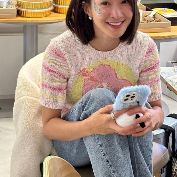 샤넬 코코네쥬 니트 반팔 38