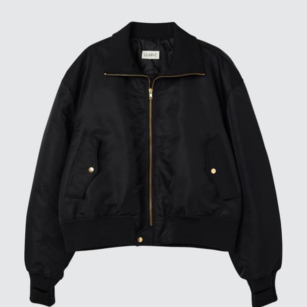르아브 MA-1 자켓 블랙 M