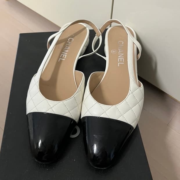 샤넬 슬링백 37.5 갤라리아 구매 상태 깨끗 