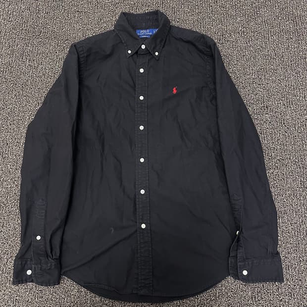 POLO 폴로 랄프로렌 신상 블랙 셔츠 남방 L