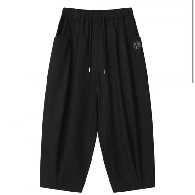 어스지구) Chameleon Pants BK F