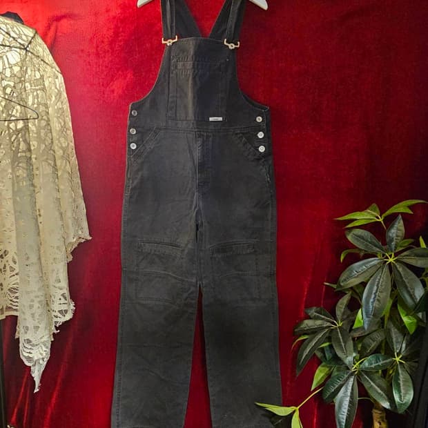 세븐진(Seven Jeans) 흑청 와이드

데님 멜빵팬츠