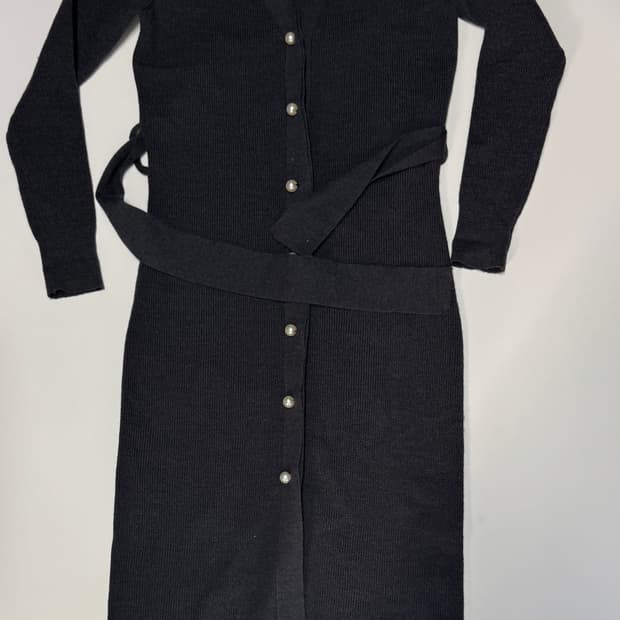 여성 산드로 sandro 캐시미어 혼용 진주 드레스 가디건