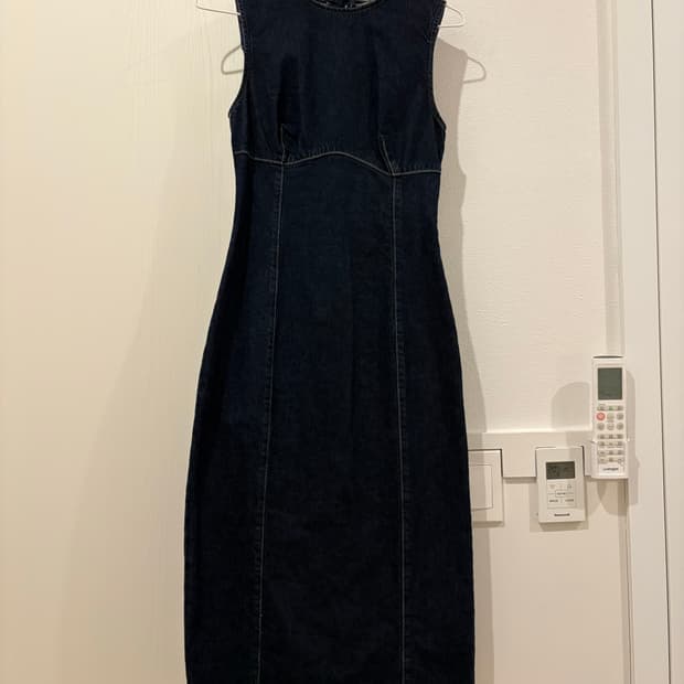 Zara 자라 데님 미디 원피스