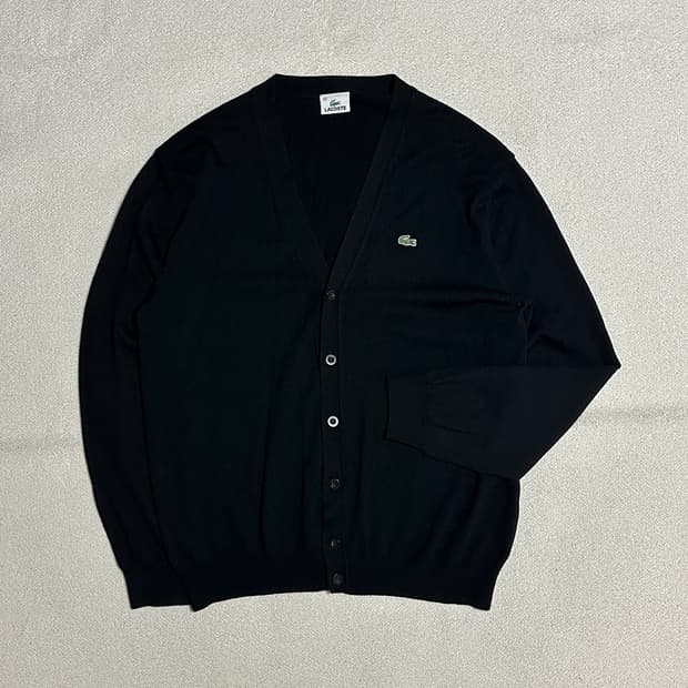 라코스테 브이넥 가디건