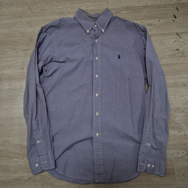 폴로 랄프로렌 클래식핏 버튼다운 체크셔츠 XL(105)