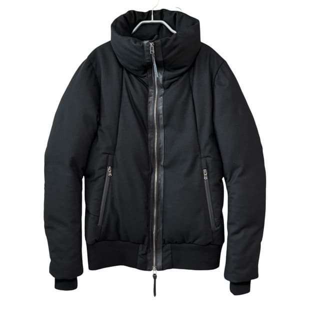 [3] The viridi anne FW14 하이넥 레더 다운재킷